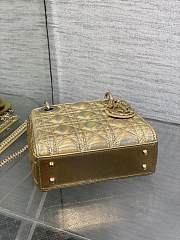 Dior Mini Lady Gold 17cm - 4