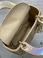 Dior Mini Lady Gold 17cm - 3