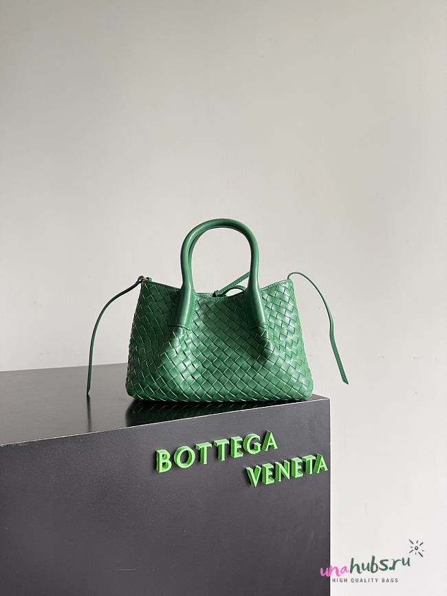 Bottega Veneta Green Small Pinacoteca 24x15x12cm - 1