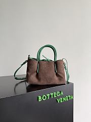 Bottega Veneta Green Small Pinacoteca 24x15x12cm - 5