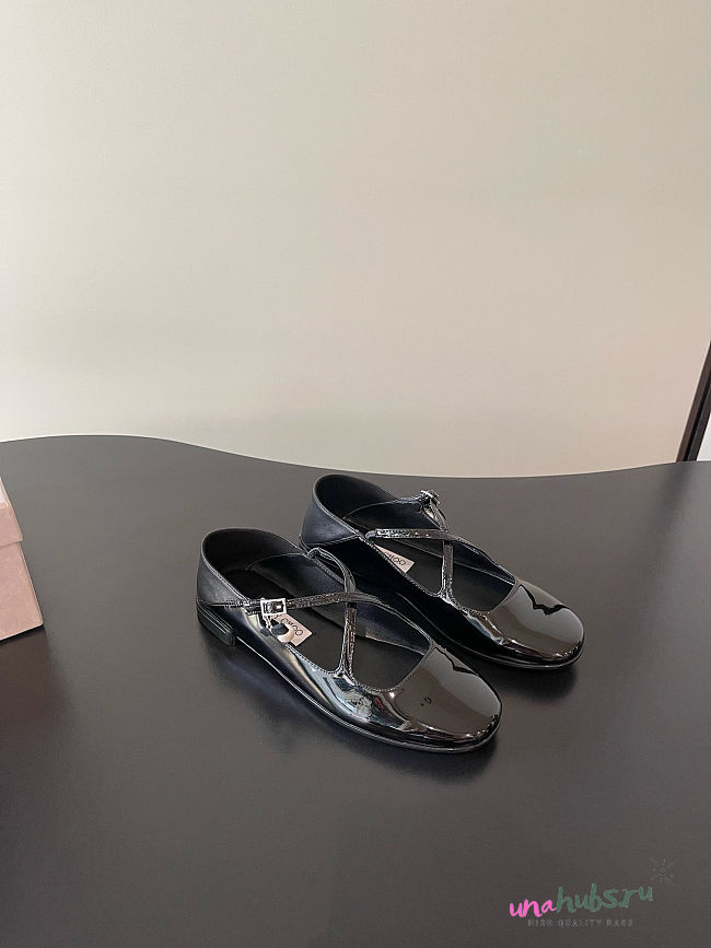 Jimmy Choo Eleri Ballerina Pump black Patent - 1