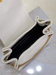 YSL Mini Nolita Bag white - 18x13x6cm - 4
