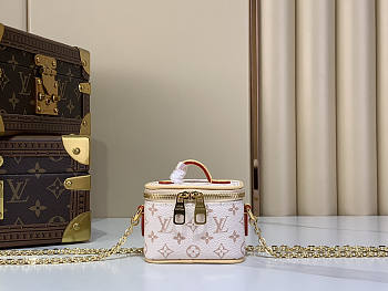 Louis Vuitton Micro Vanity Case Dune Beige 11x10x8cm