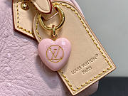 Louis Vuitton Nano Speedy Pink Ostrich - 16x10x7.5cm - 2