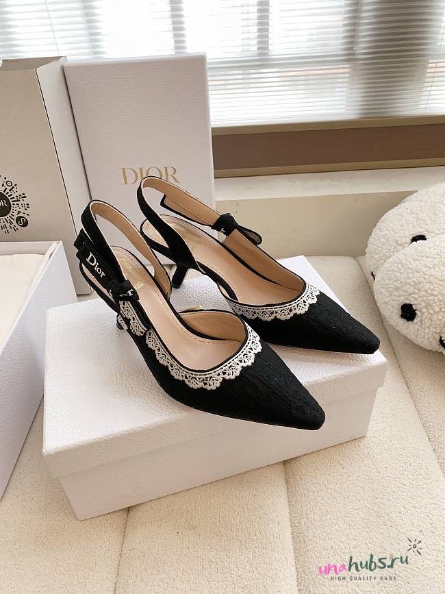 Dior J'Adior Slingback Pump black 6.5cm - 1