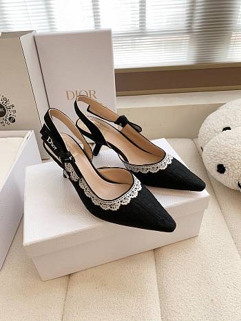 Dior J'Adior Slingback Pump black 6.5cm