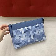 Louis Vuitton Pochette Voyage Souple Denim blue 33.5x26x5.5cm - 1