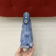 Louis Vuitton Pochette Voyage Souple Denim blue 33.5x26x5.5cm - 4
