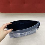Louis Vuitton Pochette Voyage Souple Denim blue 33.5x26x5.5cm - 3
