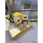 Fendi Baguette slide sandals - 2