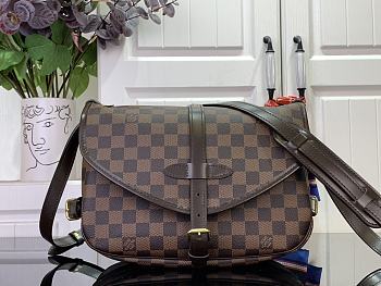 Louis Vuitton Saumur PM Damier Shoulder Bag 28x11x20cm