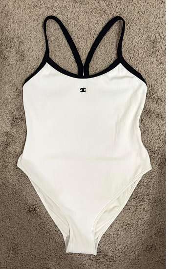 Chanel white bikini