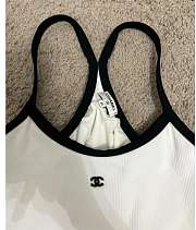 Chanel white bikini - 2