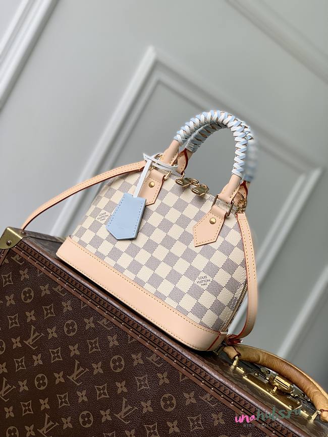 Louis Vuitton Alma BB Damier Blue Olympe 23.5x17.5x11.5cm - 1