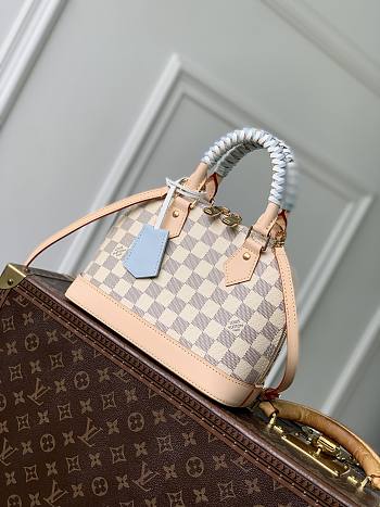 Louis Vuitton Alma BB Damier Blue Olympe 23.5x17.5x11.5cm