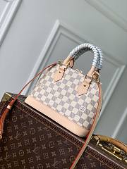 Louis Vuitton Alma BB Damier Blue Olympe 23.5x17.5x11.5cm - 4