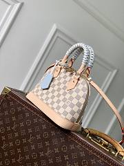 Louis Vuitton Alma BB Damier Blue Olympe 23.5x17.5x11.5cm - 3