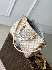 Louis Vuitton Speedy 30 Soft Damier Blue 30x21x17cm - 2