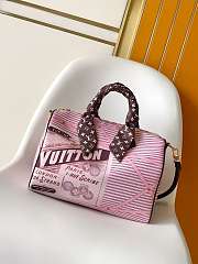 Louis Vuitton Speedy Soft 30 Beige/Pink 30x21x17cm - 1