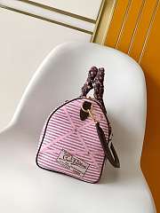 Louis Vuitton Speedy Soft 30 Beige/Pink 30x21x17cm - 3