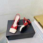 Chanel Slingback Red Heel 9cm - 2