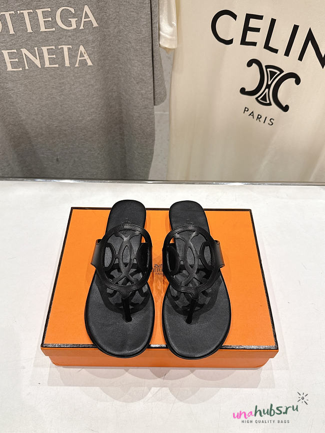 Hermes Mage sandal black - 1