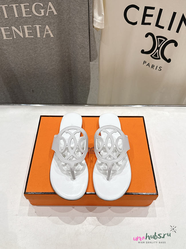 Hermes Mage sandal white - 1