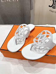 Hermes Mage sandal white - 3
