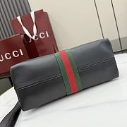 Gucci Web Trademark medium pouch black 26.5x15.5x10.5cm - 3