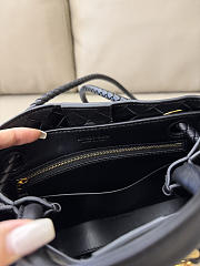 Bottega Veneta Mini Andiamo Black 20x9x15cm - 5