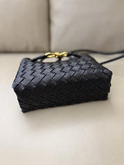 Bottega Veneta Mini Andiamo Black 20x9x15cm - 4