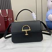 Gucci Siena medium top handle bag black 25.5x16x9cm - 1