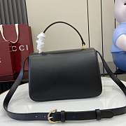 Gucci Siena medium top handle bag black 25.5x16x9cm - 5