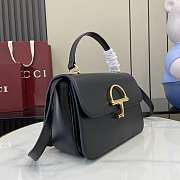 Gucci Siena medium top handle bag black 25.5x16x9cm - 4
