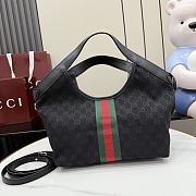 Gucci Giglio Small Tote Bag black 25x20x15cm - Unahubs - 3
