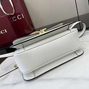 Gucci Siena medium top handle bag white 25.5x16x9cm - 5