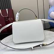Gucci Siena medium top handle bag white 25.5x16x9cm - 4