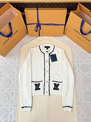 Louis Vuitton Tweed Trim Cardigan - 1