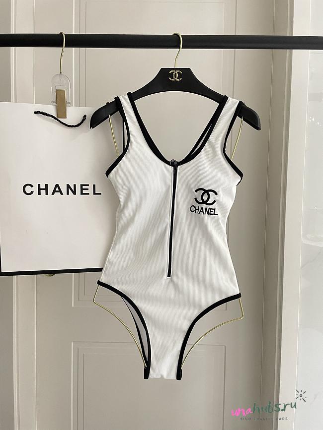 Chanel White Bikini 02 - 1