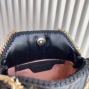 Stella Mccartney Falabella Leather Tote - Black 25x26x10cm - 2