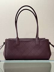 Chanel 26s Shopping bag burgundy caviar 30.5x15x11.5cm - Unahubs - 5