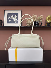 Chanel 26s Shopping bag white caviar 30.5x15x11.5cm - Unahubs - 3