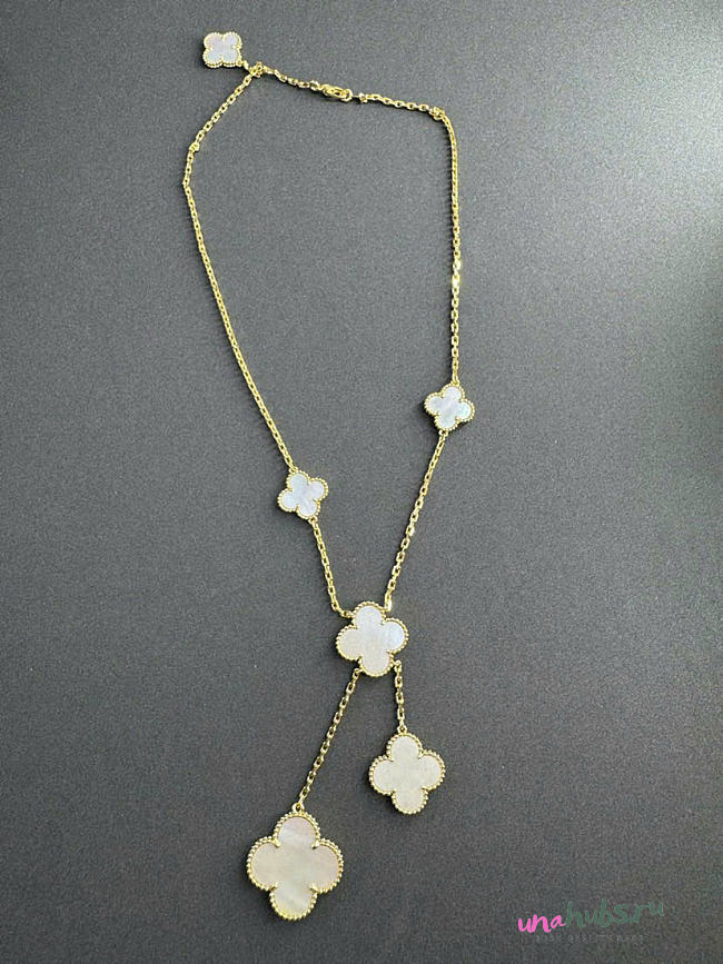 Van Cleef & Arpels Necklace Gold White - 1