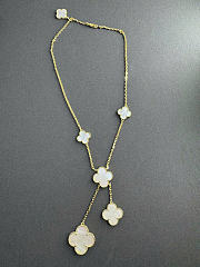 Van Cleef & Arpels Necklace Gold White - 2