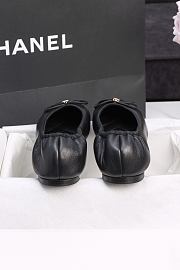 Chanel Ballet Flats Lambskin Black - 3