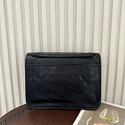 YSL Niki Bag Full Black 28cm - 3