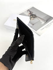 Dior Wallet Black 11.5x9x2cm - 4