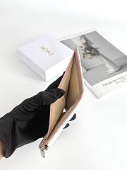 Dior Wallet White Pink 11.5x9x2cm - 4