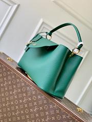 Louis Vuitton Capucines GM Souple Green 38x23x16cm - 3