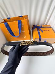 Louis Vuitton Script 30mm Belt  - 1